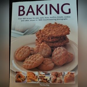 Gourmet Baking Recipe Book with Cookie Cover